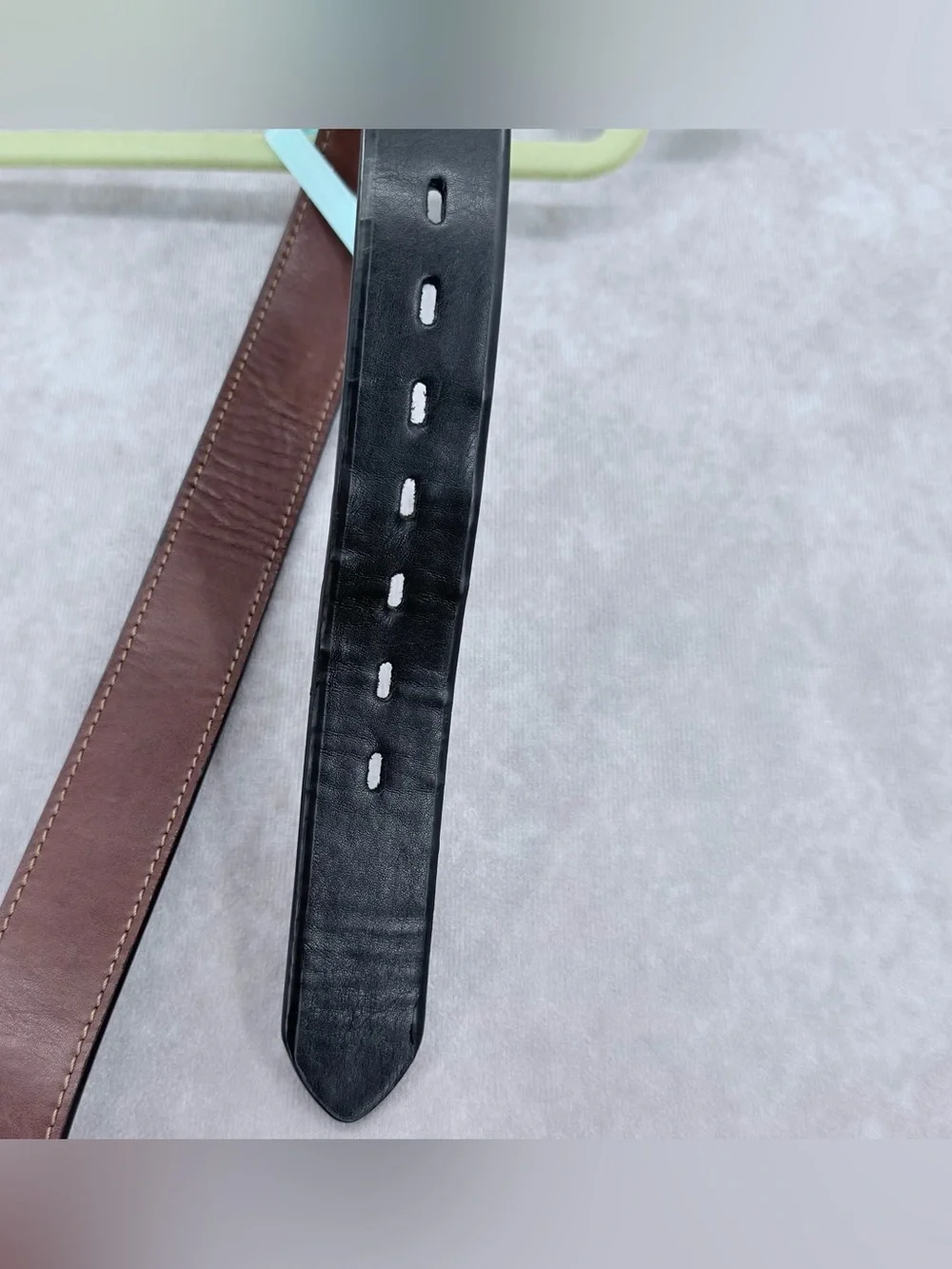 Classic Black Kids Leather Belt with Metal Buckle